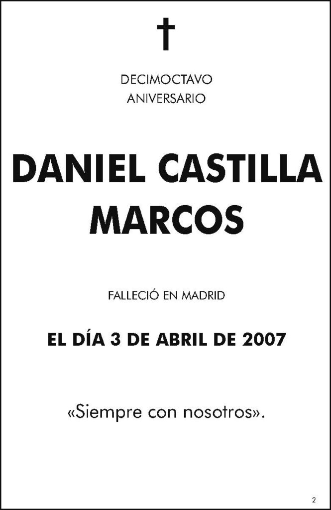 DANIEL CASTILLA MARCOS Esq2 La Razón 3 04 2025